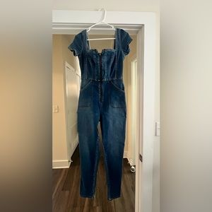 We the Free Denim Jumpsuit - Size S!